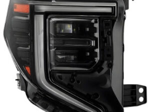 Gmc Sierra Headlight LED Passenger Side All Black Interior For Sle/Pro/Elevation 1500 2022-2025 (85721096)