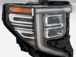Gmc Sierra Headlight LED Passenger Side Chrome Trim 1500 Slt/Denali 2022-2025 (85721094)