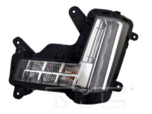 Cadillac Escalade Front Park And Side Marker Light Driver Side Use Without Pre-Crash System 2015-2020 Capa