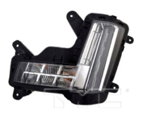 Cadillac Escalade Front Park And Side Marker Light Driver Side Use Without Pre-Crash System 2015-2020 Capa