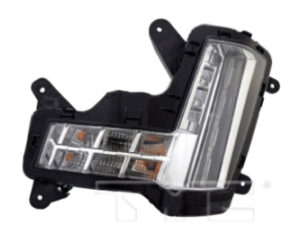 Cadillac Escalade Front Park And Side Marker Light Driver Side W/ Module & Pre-Crash System Escalade/Esv 2015-2020 Capa
