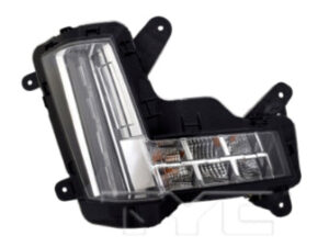 Cadillac Escalade Front Park And Side Marker Light Passenger Side Use Without Pre-Crash System 2015-2020 Capa