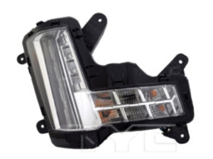 Cadillac Escalade Front Park And Side Marker Light Passenger Side W/ Module & Pre-Crash System Escalade/Esv 2015-2020 Capa