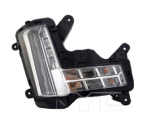 Cadillac Escalade Front Park And Side Marker Light Passenger Side W/ Module & Pre-Crash System Escalade/Esv 2015-2020 Capa