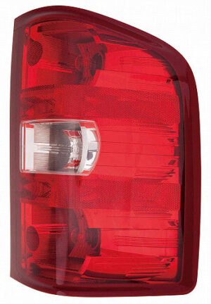 Gmc Sierra Tail Light Passenger Side Silverado 10-11 (2010 2Nd Design Only)/25-3500 11-14 Sierra 2010/25-3500 11-14 Capa