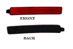 Saturn Outlook Bumper Cover Rear Bumper Reflector Driver Side Acadia 07-12 Outlook 07-10 Traverse 09-12 Srx 12-16