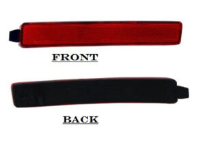 Saturn Outlook Bumper Cover Rear Bumper Reflector Driver Side Acadia 07-12 Outlook 07-10 Traverse 09-12 Srx 12-16