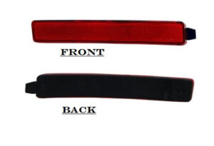 Saturn Outlook Bumper Cover Rear Bumper Reflector Passenger Side Acadia 07-12 Outlook 07-10 Traverse 09-12 Srx 12-16
