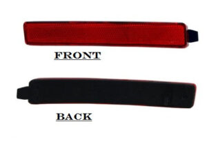 Saturn Outlook Bumper Cover Rear Bumper Reflector Passenger Side Acadia 07-12 Outlook 07-10 Traverse 09-12 Srx 12-16