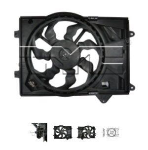 Chevrolet Sonic Dual Rad/Cnd Fan 1.8L L4 Ls/Lt Sedan 14-18/Ltz 2014 Lt Hatchback 17-18 (Oe 42364540)