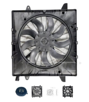 Gmc Acadia Rad/Cnd Fan Assy W/ Brushless Motor Without Tow Pkg 2.5L/3.6L Acadia 20-23 Blazer 20-24 Xt5/Xt6 20-24 (Oe 85159684)