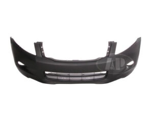 Honda Accord Bumper Cover Front Bumper Primed 6Cyl Engine With Fog Fog Light Holes Sedan 2008-2010 Capa