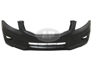 Honda Accord Bumper Cover Front Bumper Primed 6Cyl Models W/ Fog Light Holes Sedan 2011-2012 Capa