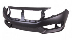 Honda Civic Bumper Cover Front Bumper Primed For Coupe / Sedan 2016-2018 (DOES NOT FIT Si Models) Capa