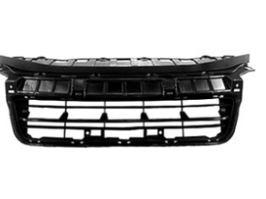 Honda Civic Bumper Cover Front Bumper Grille Black Sedan 2009-2011