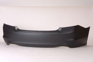 Honda Accord Bumper Cover Rear Bumper Primed 6Cyl Engine Wi/ 2 Exhaust Holes Sedan 2008-2012 Capa