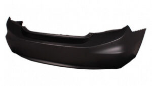 Honda Civic Bumper Cover Rear Bumper Primed Without Sensors For 1.8L Sedan / Hybrid 2012