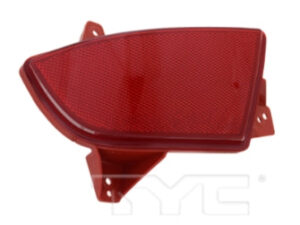 Honda Pilot Bumper Cover Rear Bumper Reflector Driver Side 2019-2022 Capa