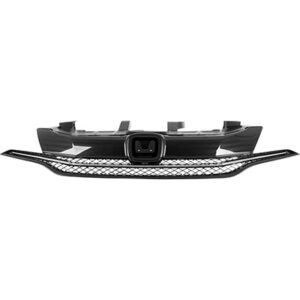 Honda Civic Grille For 1.8L Coupe 2014-2015 (Exc Si)