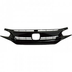 Honda Civic Front Grille Black Hatchback 2017-2019 (DOES NOT FIT Type R/Touring MODELS)