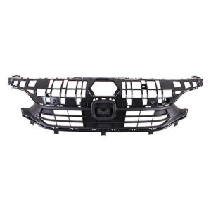 Honda Civic Front Grille Textured Black Without Sensors Sedan 2022-2024