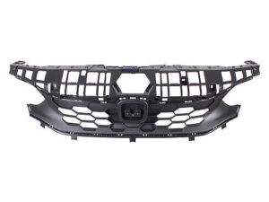Honda Civic Front Upper Grille Black Without Sensors Ex-L/Lx/Sport Hatchback 2022-2024