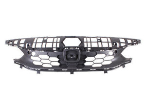 Honda Civic Front Upper Grille Black W/ Sensors For Sport Touring Hatchback 2022-2024