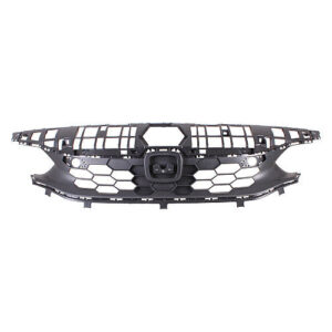 Honda Civic Front Upper Grille Black W/ Sensors For Sport Touring Hatchback 2022-2024
