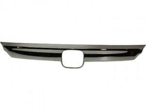 Honda Accord Front Upper Grille Smoked Chrome For Sport Sedan 2018-2020