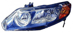 Honda Civic Headlight Driver Side For Sedan (DOES NOT FIT Hybrid MODELS) 2006-2008