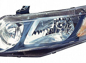Honda Civic Headlight Driver Side Hyb 2006-2011 Sedan 2009-2011