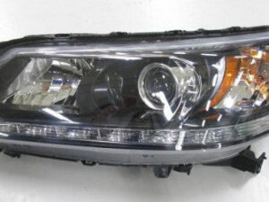 Honda Head Headlight Halogen Head Light Driver Side W/ Led Daytime Running Light Fits 3.5L Ex-L Sedan 2013-2015