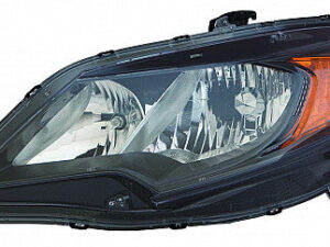 Honda Head Headlight Driver Side Civic Coupe 2014-2015