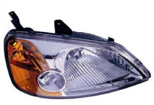 Honda Head Headlight Passenger Side Sedan 2001-2003 / Hybrid 2003