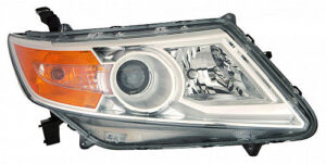 Honda Odyssey Headlight Hid Headlight Passenger Side 2011-2013 Capa