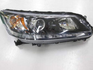 Honda Accord Headlight Halogen Headlight Passenger Side W/ Led Daytime Running Light Fits 3.5 Ex-L Sedan 2013-2015