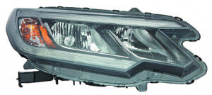 Honda Cr-V Headlight Passenger Side W/ Led Daytime Running Light For Ex / Ex-L Models Crv 2015-2016