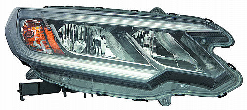 Honda Head Headlight Passenger Side Without Led Daytime Running Light Lx Model Crv 2015-2016