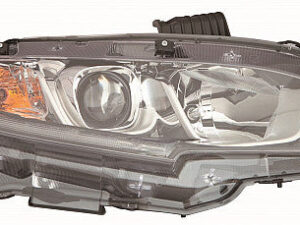 Honda Civic Headlight Passenger Side For Sedan/Hatchback 16-21/Coupe 16-20