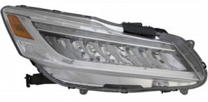 Honda Accord Headlight LED Passenger Side W/ Daytime Running Light For Touring Sedan 2016-2017