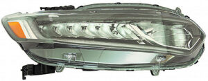 Honda Accord Headlight Bi-Led Headlight Passenger Side W/ Halogen High Beam Accord/Hyb 2018-2022