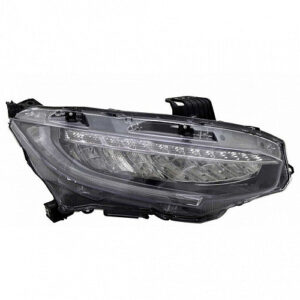Honda Civic Led Head Light Passenger Side N-America Built Touring Models Sedan/Coupe 2019