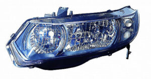 Honda Civic Headlight Driver Side Clear Signal 09 Coupe Without 2.0 Engine Civic_Coupe 2009-2011