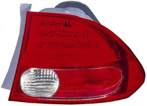 Honda Civic Tail Light Passenger Side For Hybrid/Sedan 2006-2008 Capa