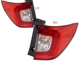Honda Pilot Tail Light Driver Side Smoked Lens Pilot Black Edition/Sport/Trailsport 19-22 Passport Trailsport 22-25