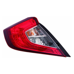 Honda Civic Tail Light Driver Side Sedan 2016-2021