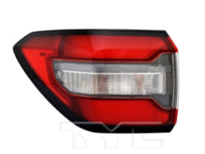 Honda Pilot Tail Light Driver Side W/ Halogen Turn Light 2023-2025