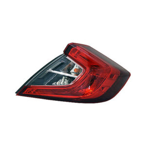 Honda Civic Tail Light Outer Passenger Side Sedan 2016-2021
