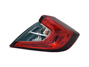 Honda Civic Tail Light Outer Passenger Side Sedan 2016-2021