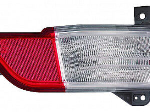 Honda Pilot Back Up Light Passenger Side In Rear Bumper 2016-2018 Capa
